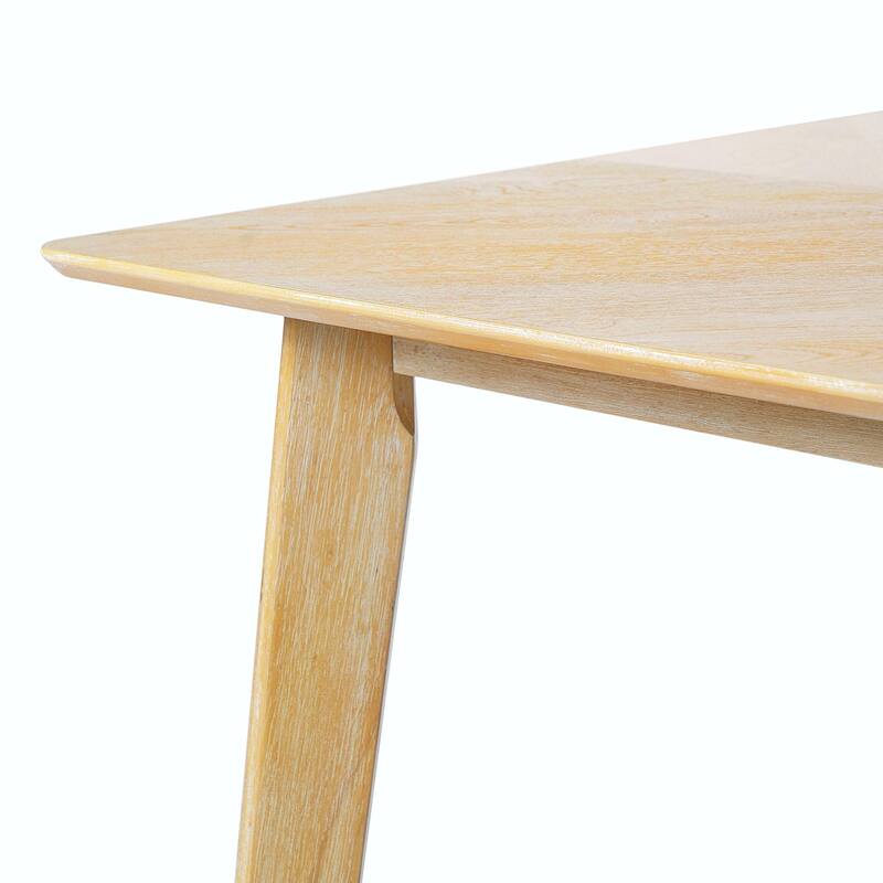 ​Farmhouse Kitchen Set - Table, 4 Chairs & Bench