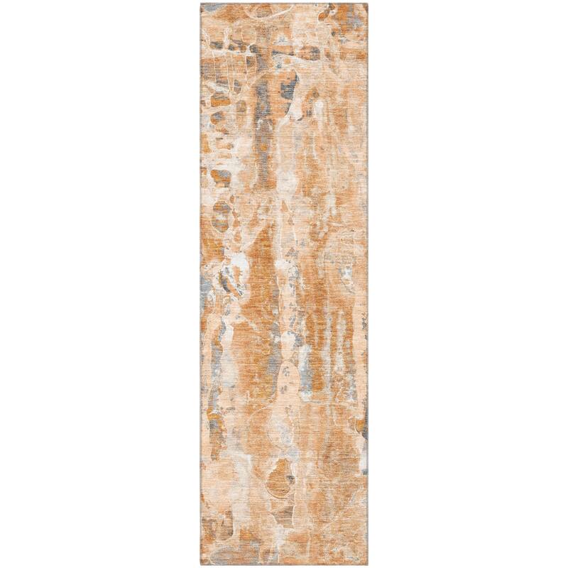 Premium Washable Super Soft Contemproary Rugged Mayfield Rug