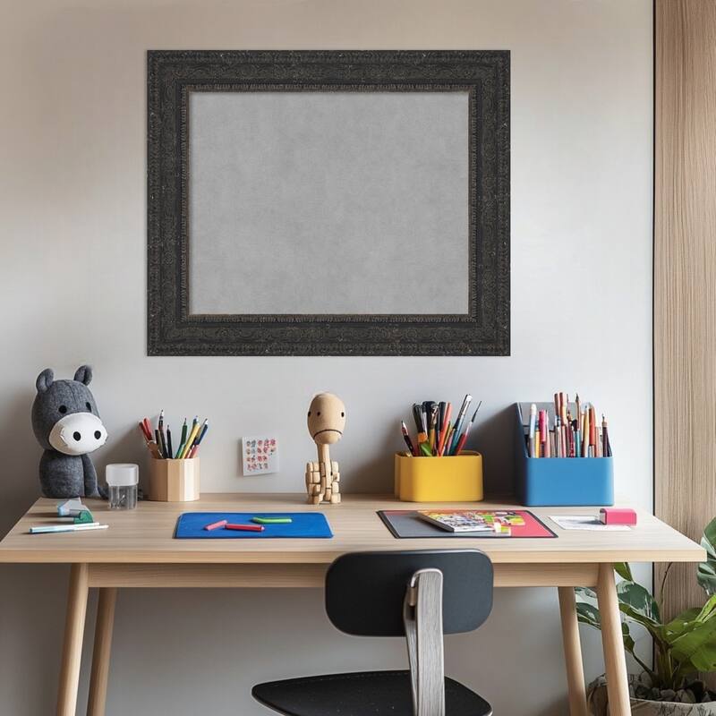 Amanti Art Attic Aged Black Framed