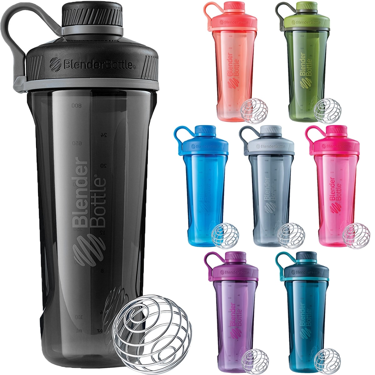 Blender Bottle Radian 32 oz Pink Tritan with Loop Top PINK Brand New!