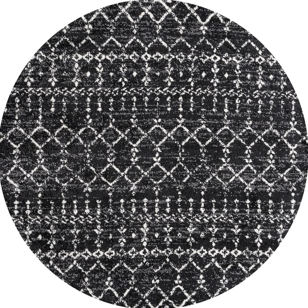 JONATHAN Y Modern HYPE Boho Vintage Diamond Area Rug