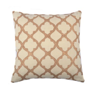 Jiti Indoor Tile Geometric Mixed Patterned Cotton Accent Square Throw Pillows 20 x 20