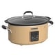 preview thumbnail 42 of 46, 10qt Large Capacity Digital Slow Cooker with Aluminum Pot Brown - 10 Quarts