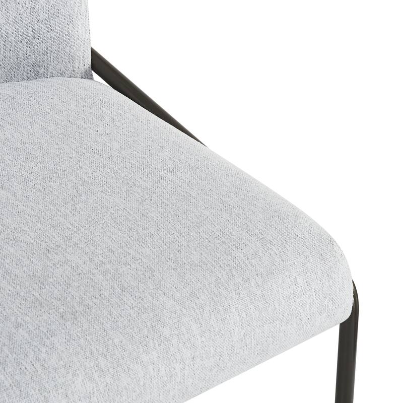 Christopher Knight Home - Marden Modern Upholstered Dining Chair Set with Curved High Back - Set of 2