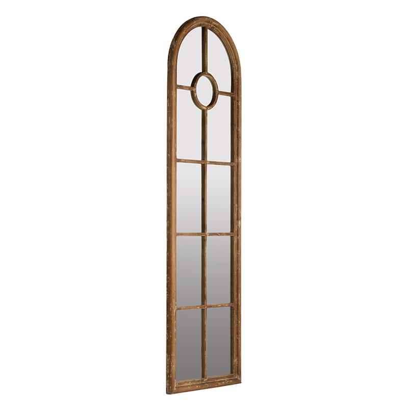 Half-Round Elongated Mirror