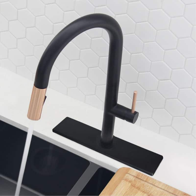 STYLISH Kitchen Sink Faucet Hole Cover, Deck Escutcheon Plate