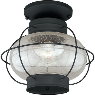 Vaxcel Lighting Chatham 1 Light Semi-Flush Mount Outdoor Ceiling