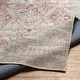 preview thumbnail 6 of 7, Livabliss Eutychos Traditional Floral Machine Washable Area Rug