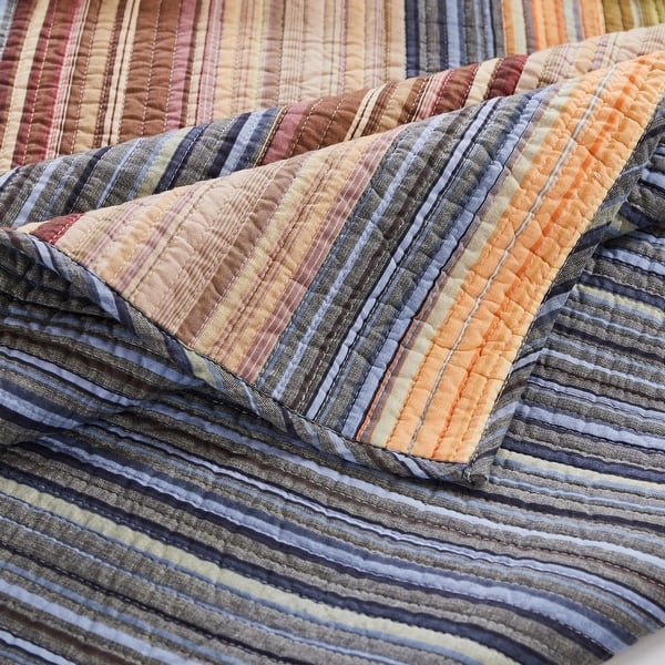 Aazon.co: Greenland Hoe 3-Piece Andorra Quilt Set, King, ulticolor