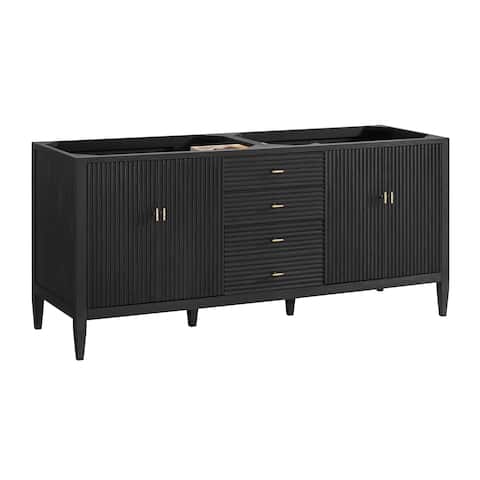 James Martin Vanities Myrrin 72 Vanity, Carbon Oak