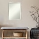 preview thumbnail 20 of 66, Beveled Bathroom Wall Mirror - Crackled Metallic Frame
