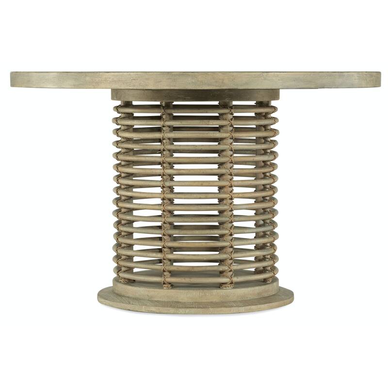 Hooker Furniture Surfrider 48" Round Luxury Coastal Casual Beach
