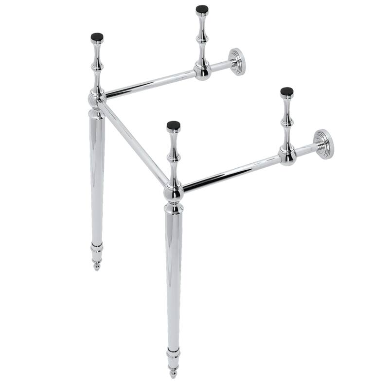 Kingston Brass Edwardian Brass Console Sink Legs - Polished Chrome