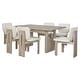 preview thumbnail 6 of 13, 7-Piece Retro Dining Table Set for 6