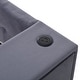 preview thumbnail 26 of 26, Twin Upholstered Bed with Storage and Twin Trundle,USB Charging Ports,French Velvet,With Pull Out Beds