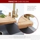 preview thumbnail 5 of 11, STYLISH 18 inch Over the Sink Bamboo Cutting Board A-904 - 18" x 12" x 1"