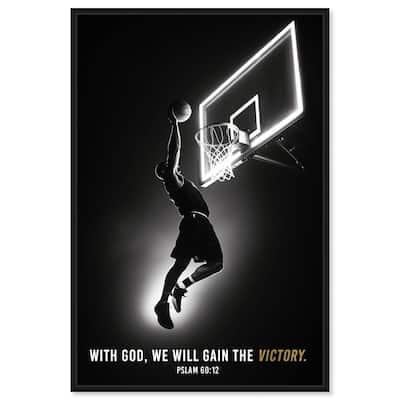 We Will Gain the Victory Canvas by Art Remedy