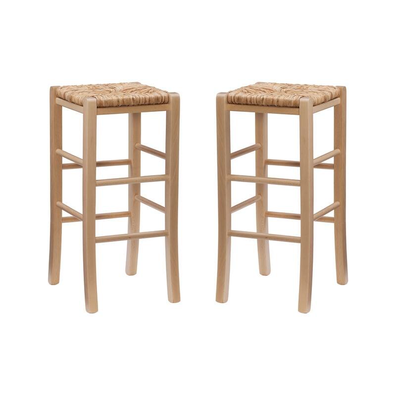 Linon Graham Backless Counter Stool (Set of 2)