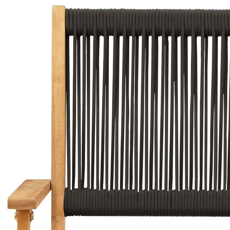 vidaXL Folding Patio Chairs Outdoor Garden Seating Furniture Solid Wood Acacia