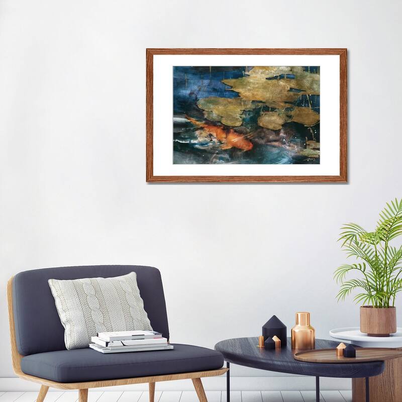 iCanvas "Koi" by Theo Beck