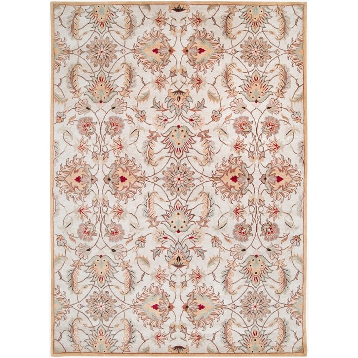 Livabliss Caesar Traditional Area Rug - 8' x 11' - Grey/Brown