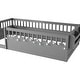 preview thumbnail 60 of 70, Safety Toddler Floor Bed Concise Fence Bed with Guardrails