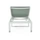 preview thumbnail 5 of 8, Cape Coral Outdoor Mesh-seat Aluminum Chaise Lounges (Set of 2) by Christopher Knight Home
