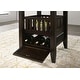preview thumbnail 12 of 14, Jaden 5-piece Square Counter Height Dining Set Espresso