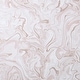 preview thumbnail 1 of 4, InHome Blush Marble Swirl Peel & Stick Wallpaper