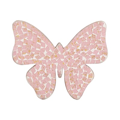 Sagebrook Home Modern Glam Mosaic Butterfly Figurine