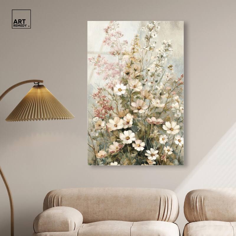 Heirloom Blossoms I Acrylic by Art Remedy, Ready to Hang