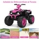 preview thumbnail 72 of 80, Costway 12V Kids 4-Wheeler ATV Quad Ride On Car w/ LED Lights Music - 42''x25.5''x29''(LxWxH)
