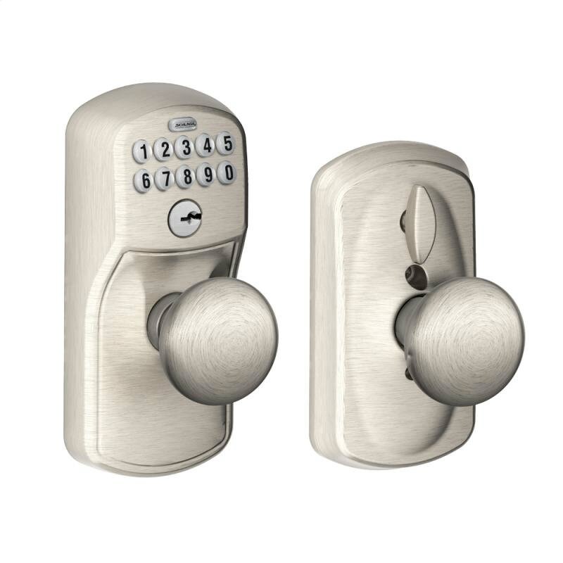 Shop Schlage Fe595 Ply Ply Plymouth Keypad Entry With Flex Lock