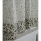 preview thumbnail 8 of 11, Fabdivine Linen Block Print Curtain Panel Pleated Drapery Floral Window Treatments Boho Printed Dining Room Décor, Kudrat