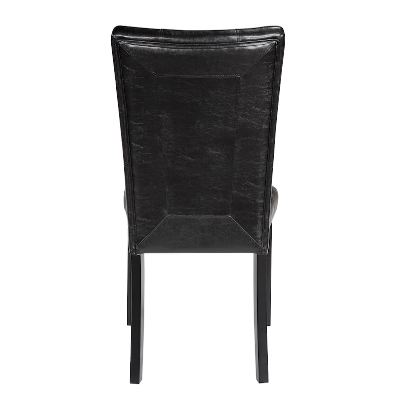 Steve Silver Santeri Black and Cherry Side Chair (Set of 2)