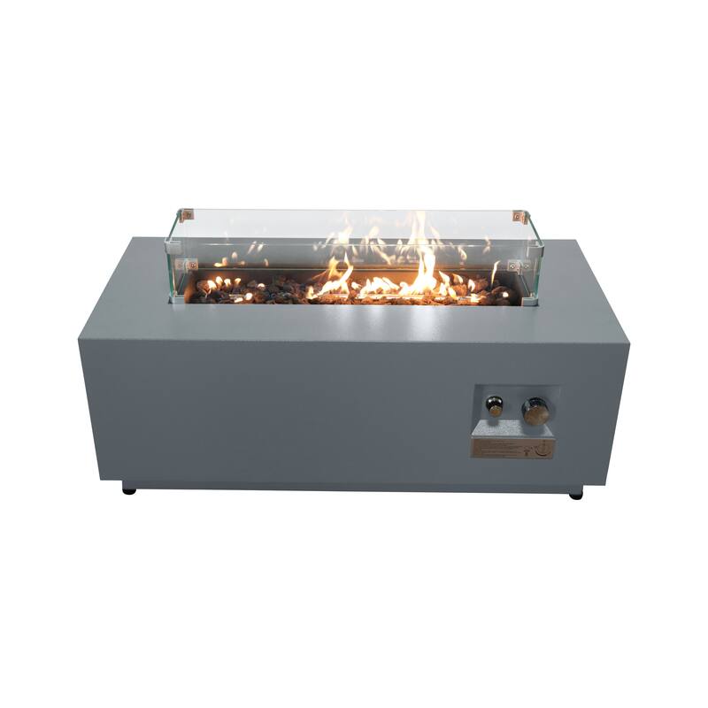 LSI 42" Steel Propane/Natural Gas Fire Pit