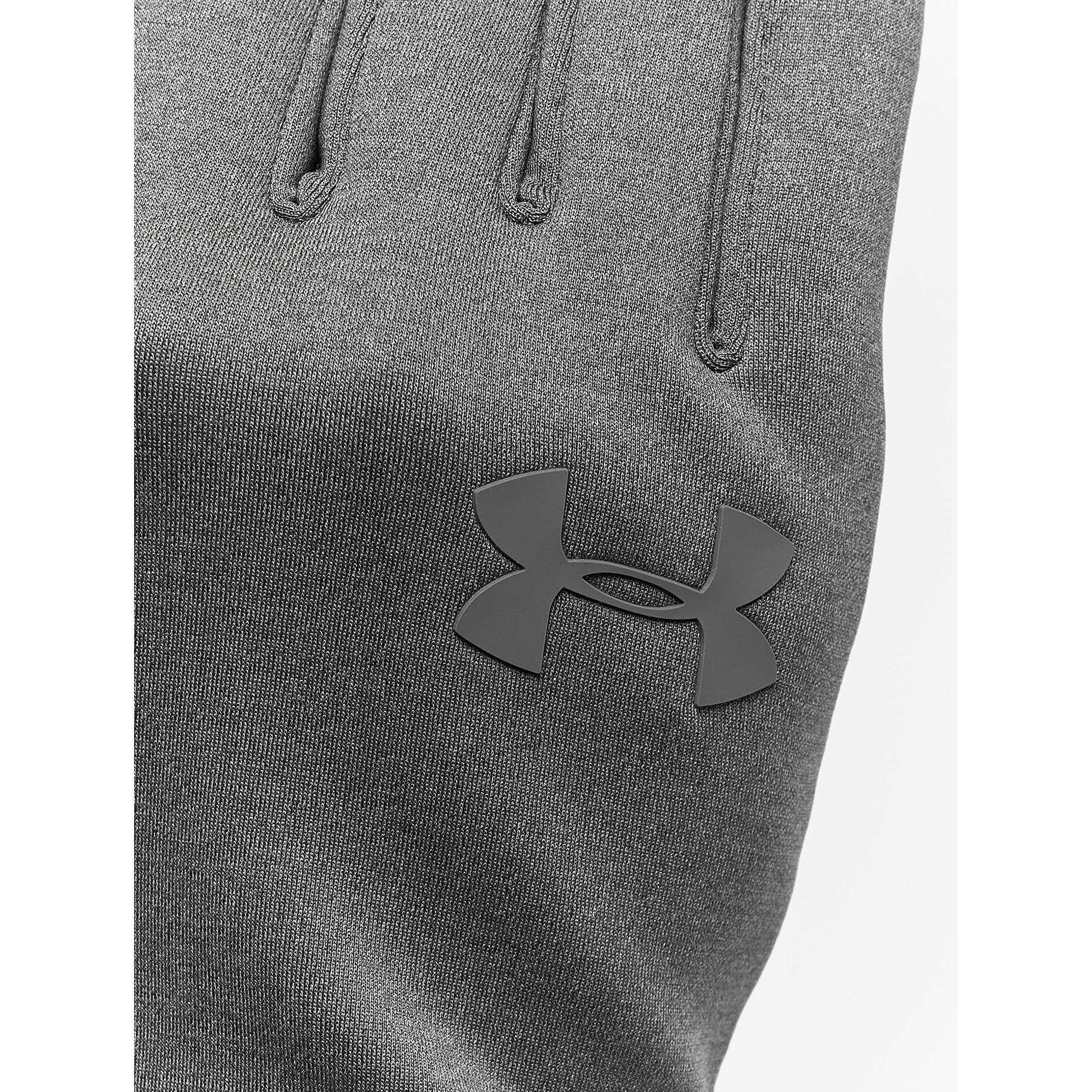 Shop Under Armour Men S Gloves Gray Size Xl Winter Liner 2 0