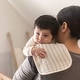 preview thumbnail 11 of 11, Crane Baby Organic Cotton 3-pc. Bunny Burp Cloth Set