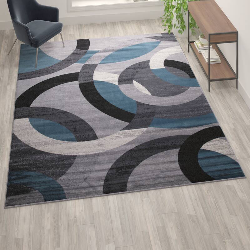 Modern Geometric Design Area Rug