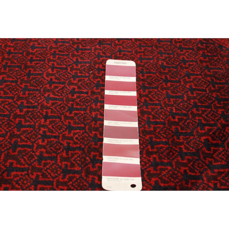 Teimani Burgundy Rug 3'0" x 4'9" - 3'0 x 4'9