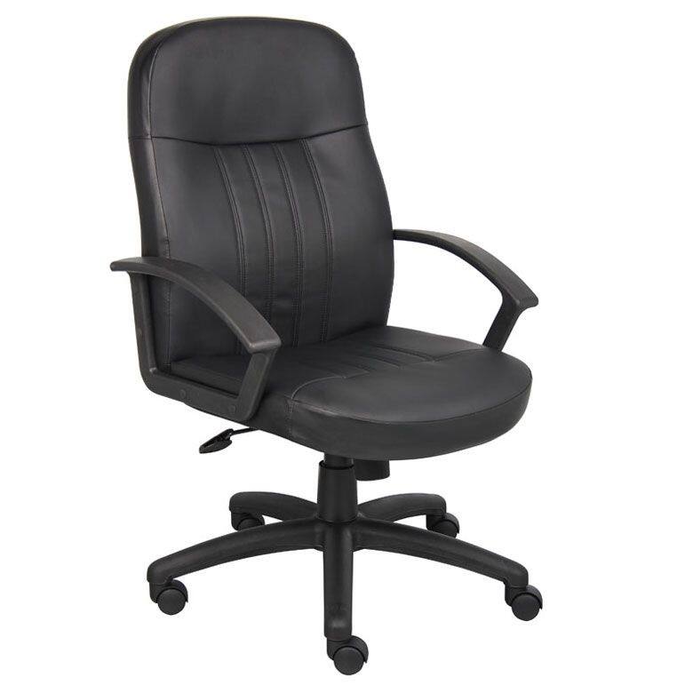 BOSS Executive Leather Budget Chair
