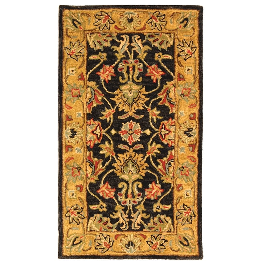 SAFAVIEH Handmade Heritage Kimono Traditional Oriental Wool Rug