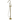 45"H Solid Brass Single Handle Floor Mounted Freestanding Tub Filler with Handheld Shower
