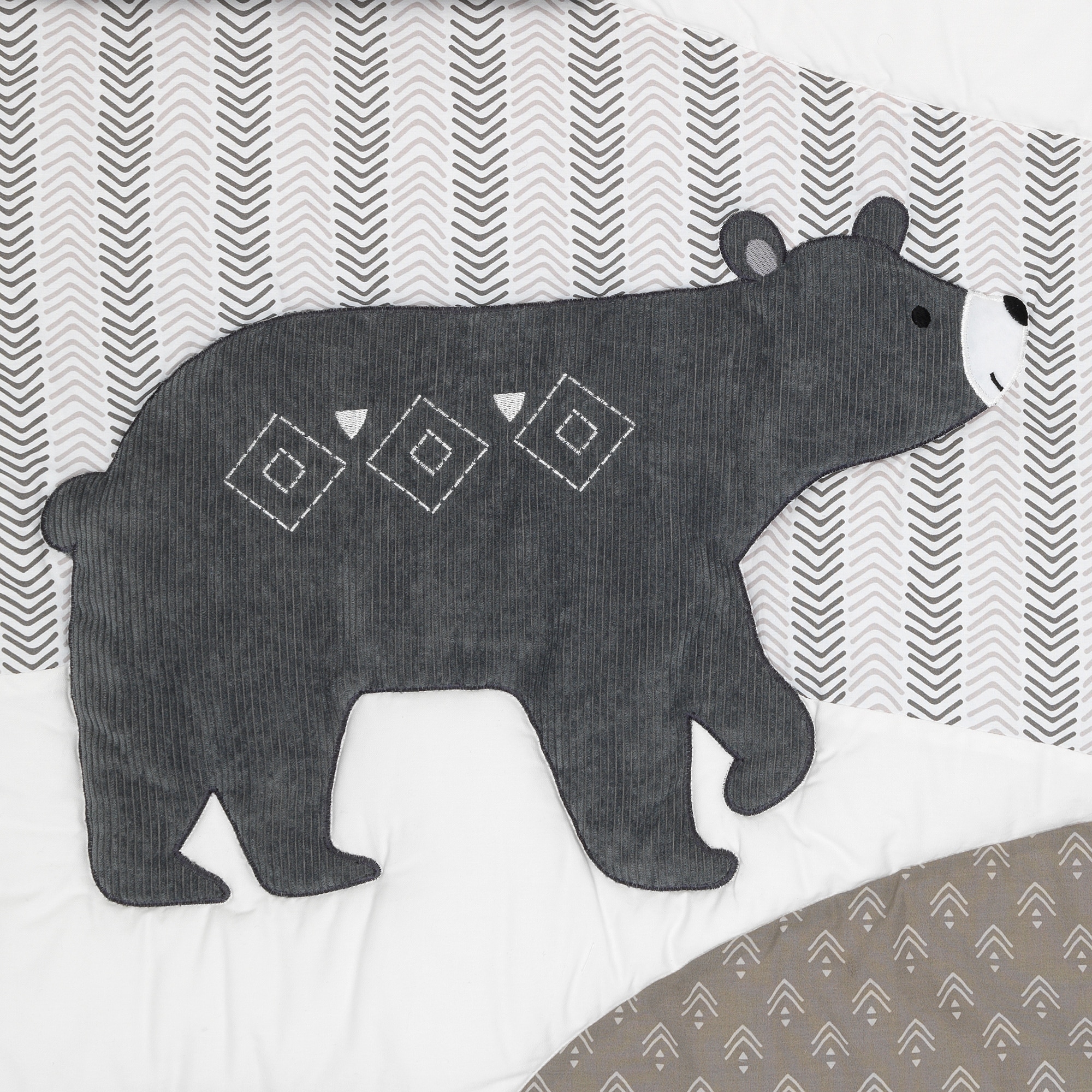 Woodland mini crib bedding sales