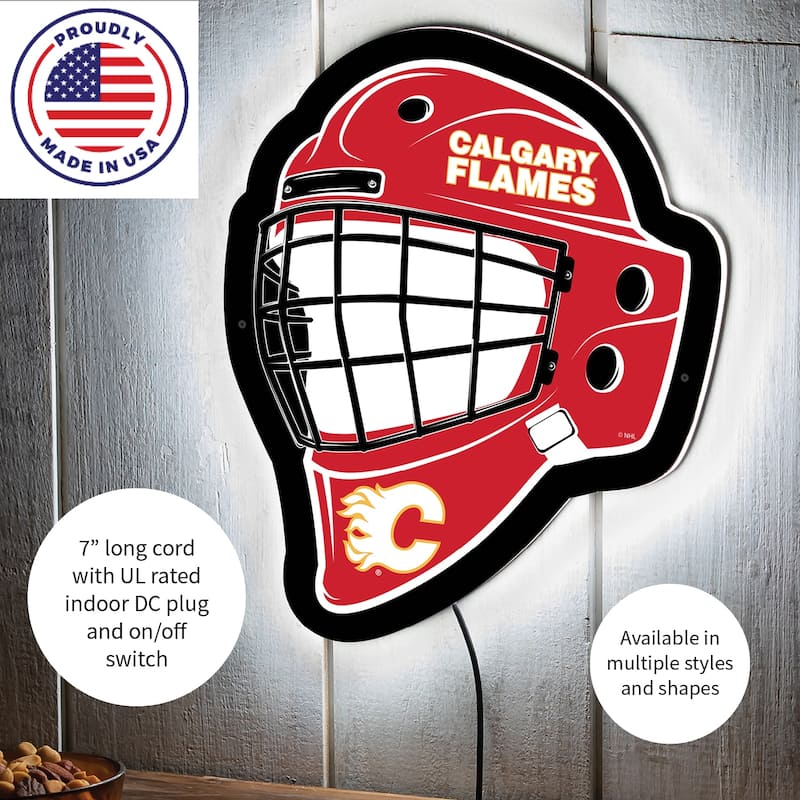 Calgary Flames LED Lighted Sign