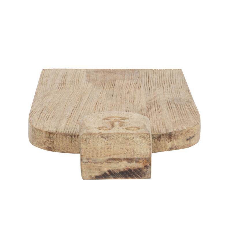 Hand-Carved Mango Wood Cheese Slicer and Cutting Board