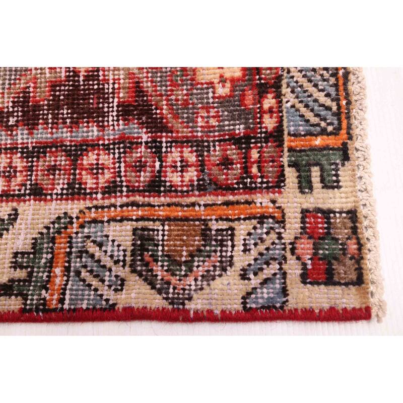 ECARPETGALLERY Hand-knotted Antalya Vintage Red Wool Rug - 4'9 x 6'4