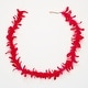 preview thumbnail 1 of 0, 71" Feather Garland, Red - 71