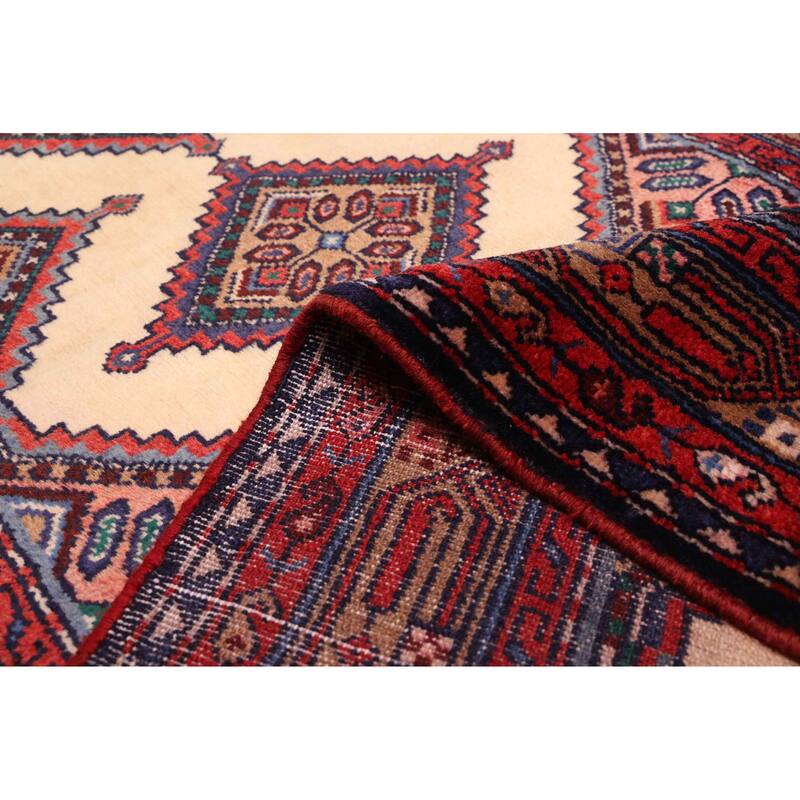 ECARPETGALLERY Hand-knotted Konya Anatolian Cream Wool Rug - 2'9 x 9'8