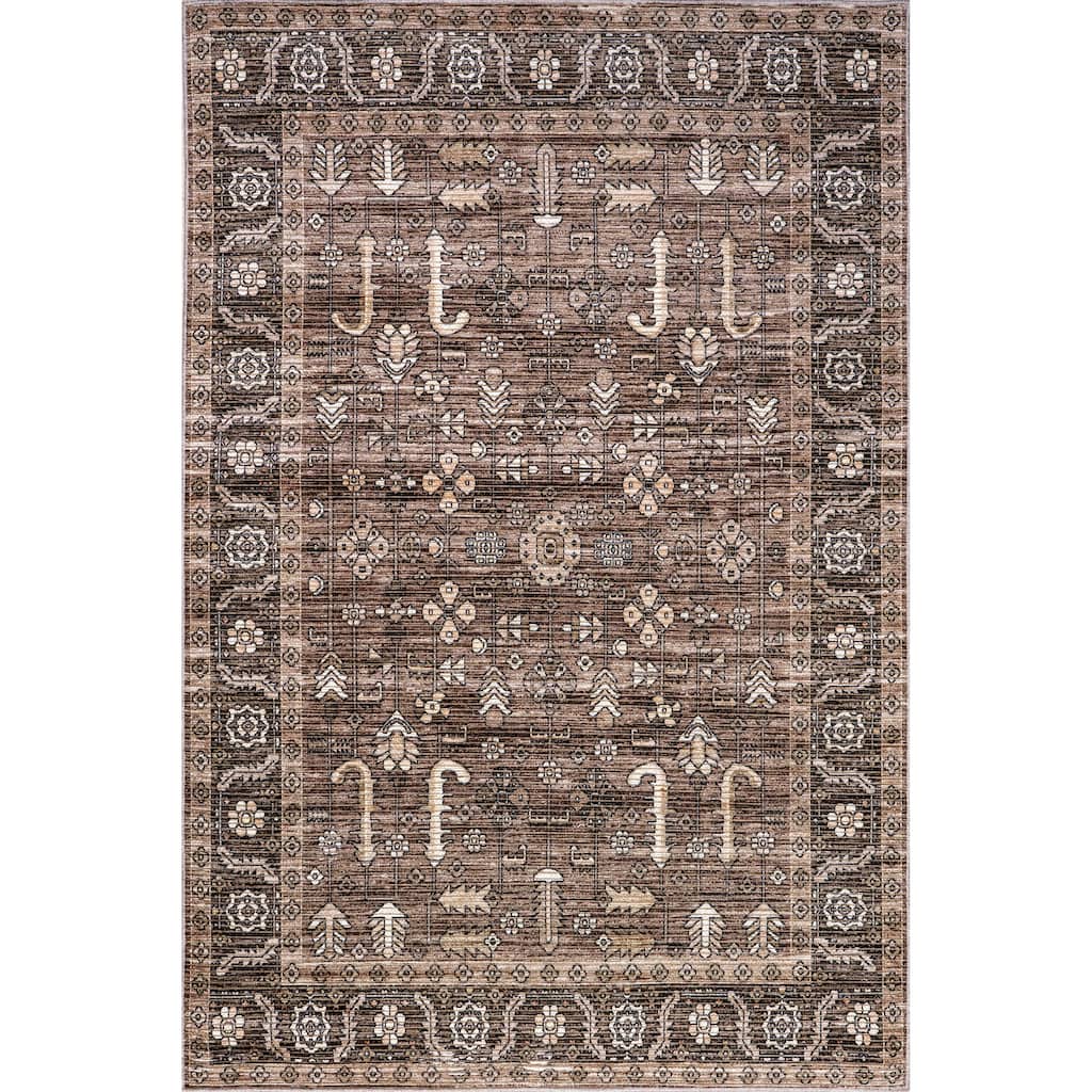 Redwood Vintage Machine Washable Area Rug